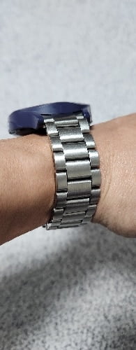 No Gaps Stainless Steel Band for Galaxy Watch 4/5 photo review